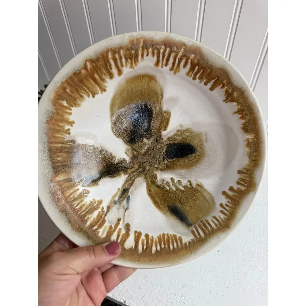 Handmade Studio Pottery Bowl | Artisan Brown Glaze | Unique Ceramic Dish